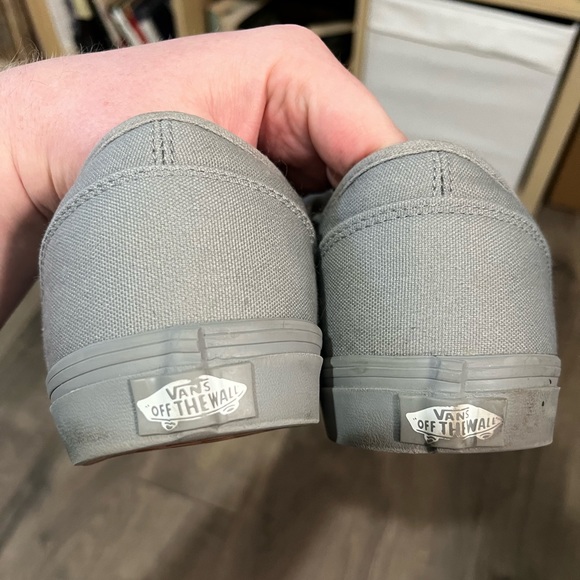 Size 12 Vans Old School custom All Grey - Picture 2 of 5